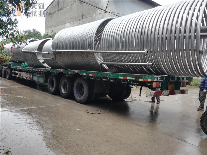 45平方米鈦盤管