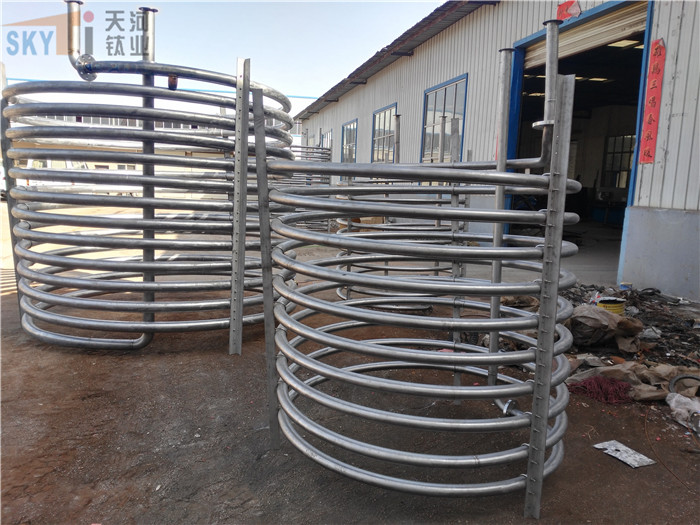 20平方米鈦盤管